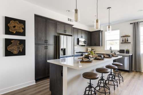 Plan 5 Model Home Kitchen